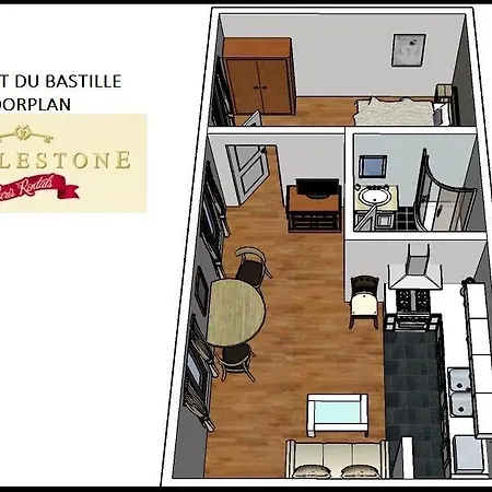 Le Secret Du Bastille Appartamento *